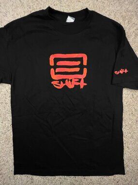 Vintage SHIFT MX T-Shirt Adult Red Logo Black Shirt Motocross Deadstock Large L